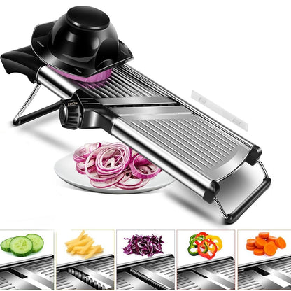 Stainless Steel Chopper & Mandolin Grater Set