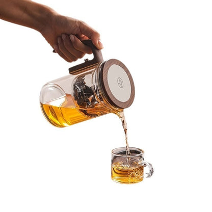 Magnetic Glass Teapot Set
