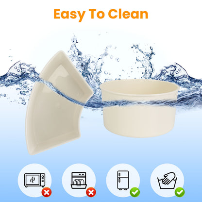 2Pcs Divided Serving Tray with Lid