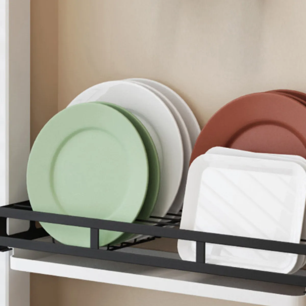 Kitchen Corner Dish Rack