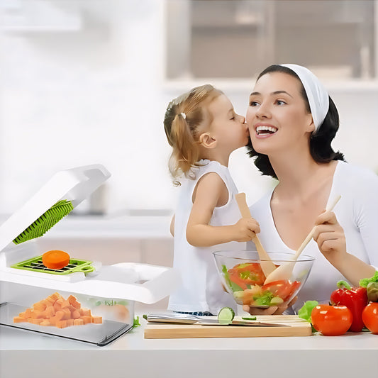 12 In 1 Vegetable Chopper With Container